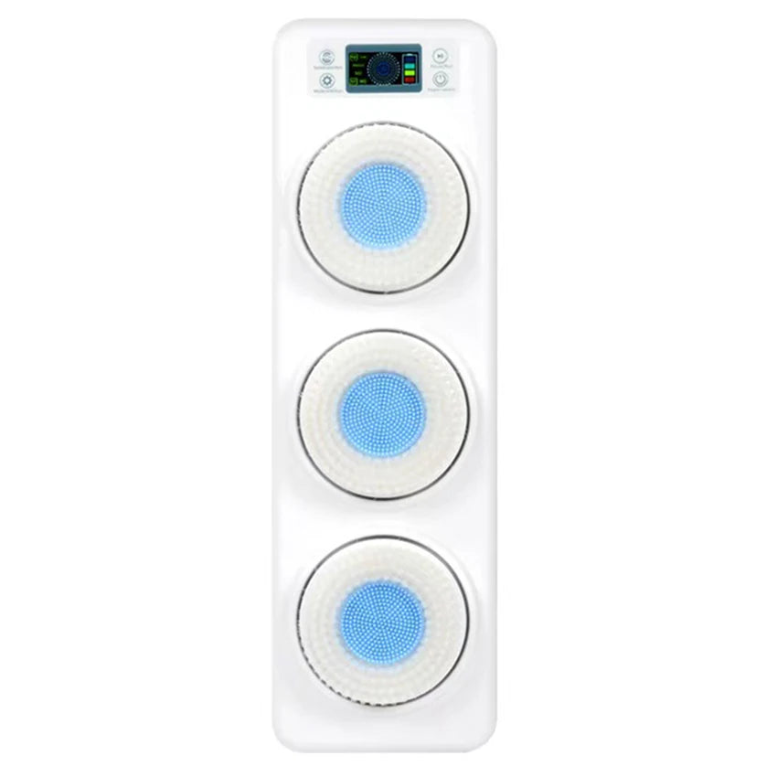 Electric Shower Brush Body Scrubber Exfoliating Massage Wall-mounted Automatic Back Rubbing Bath Shower Massage Brush by Trenches of Mariana