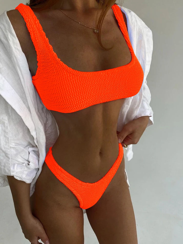 Sexy Bikini 2026 Swimsuit Women Swimwear Push Up Bikini Set Thong Brazilian Bathing Suit Beach Wear Biquini Bather Female