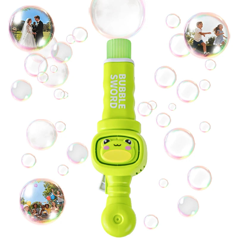 Elastic Bubble Fog Magic Wand Cute Animal Smoke Bubble