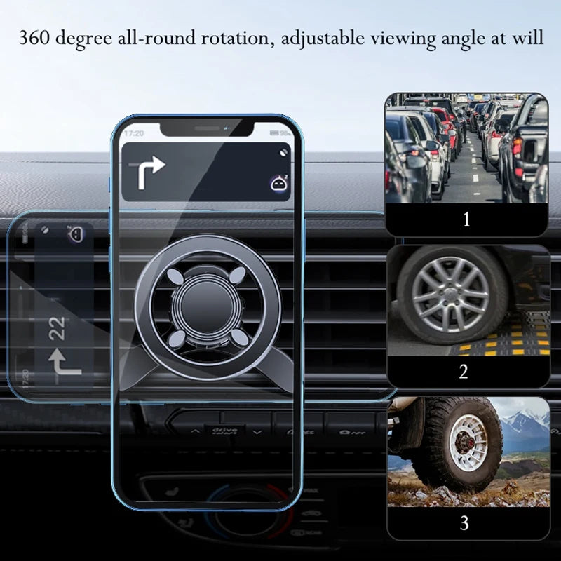 AIR-VENT, MAGNET CAR PHONE HOLDER