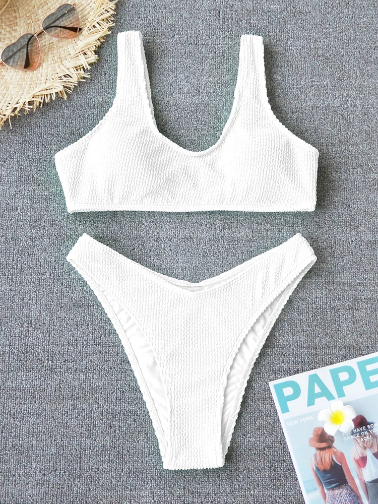 Sexy Bikini 2026 Swimsuit Women Swimwear Push Up Bikini Set Thong Brazilian Bathing Suit Beach Wear Biquini Bather Female