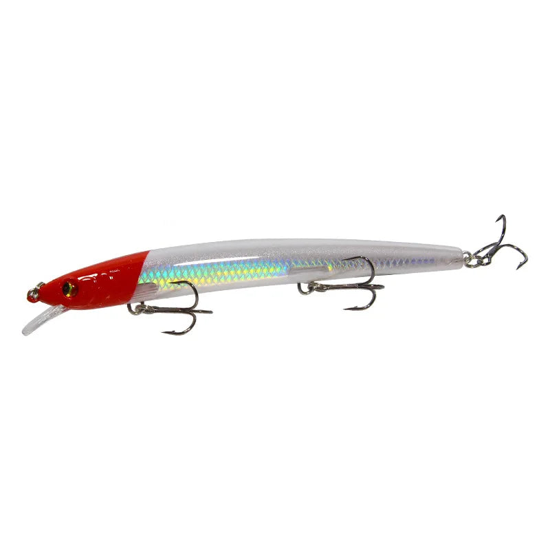 Big Laser Minnow Fishing Lures 13.5cm 15g
