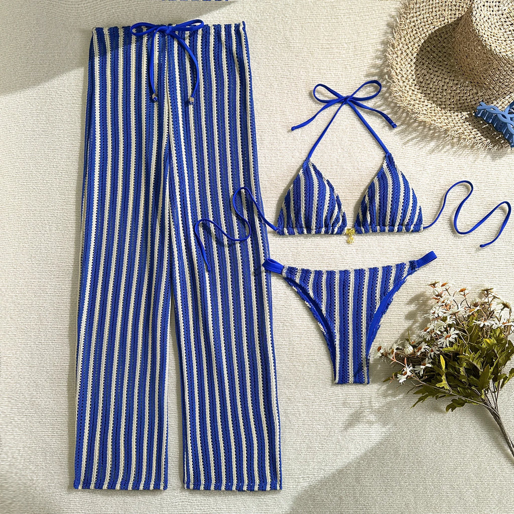 Resort style 3pc SWIMWEAR, BRAZILIAN CUT