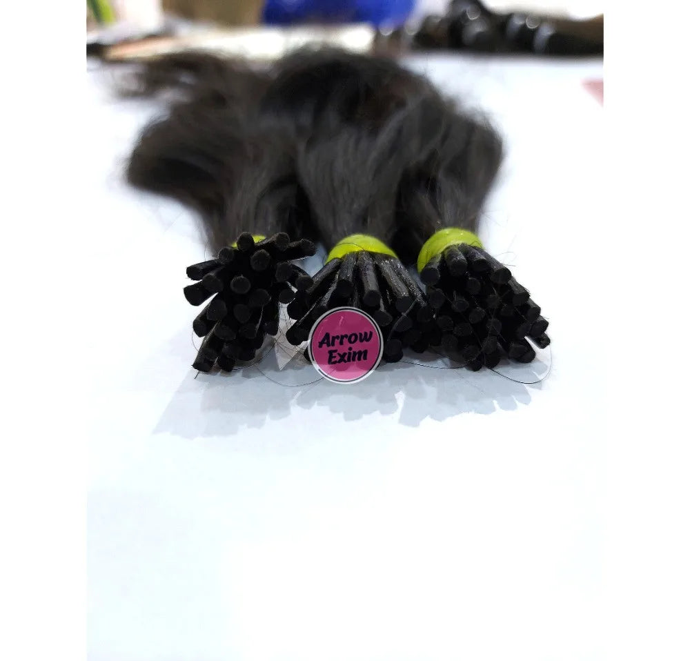 Body Wave I-Tip Indian Remy Human Hair Extensions Chemical-Free