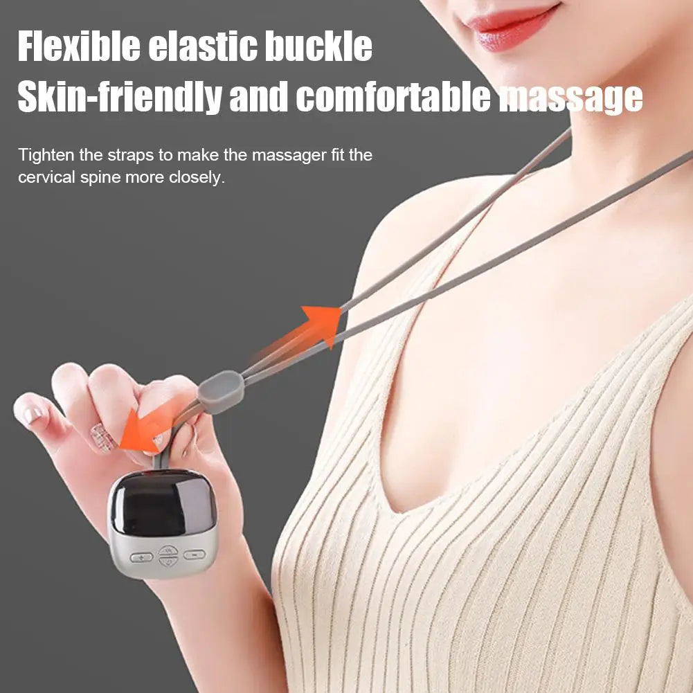 PORTABLE NECK, ELECTROMAGNETIC MASSAGER