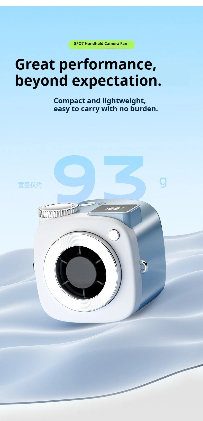 It’s a Fan (shaped like a camera)