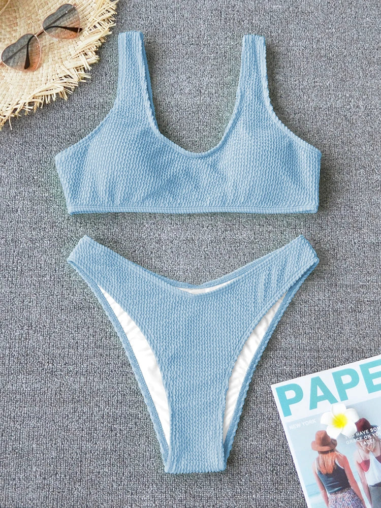 Sexy Bikini 2026 Swimsuit Women Swimwear Push Up Bikini Set Thong Brazilian Bathing Suit Beach Wear Biquini Bather Female