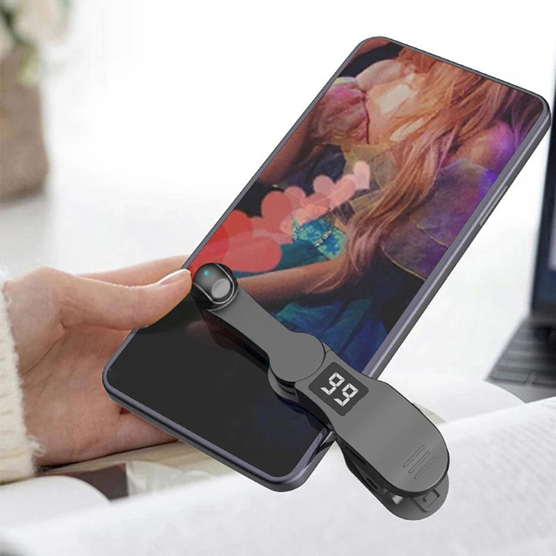 Auto Screen Clicker for Smart Phone Apps Video Live Streaming Gadget USB Simulator Smartphone Game Screen Touch Tripods Tapper