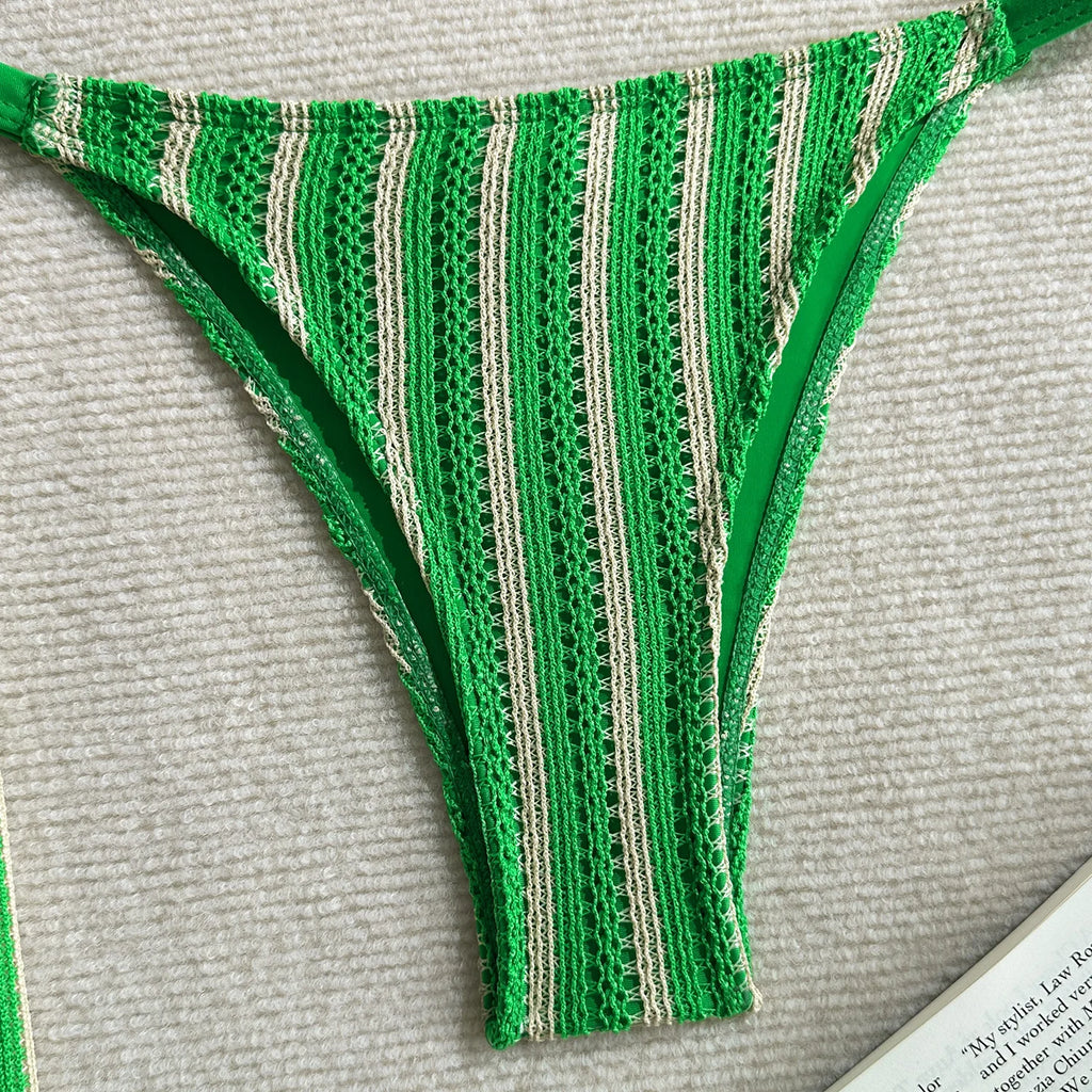 Resort style 3pc SWIMWEAR, BRAZILIAN CUT