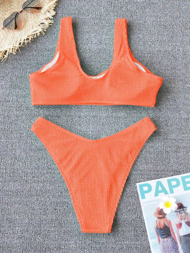 Sexy Bikini 2026 Swimsuit Women Swimwear Push Up Bikini Set Thong Brazilian Bathing Suit Beach Wear Biquini Bather Female