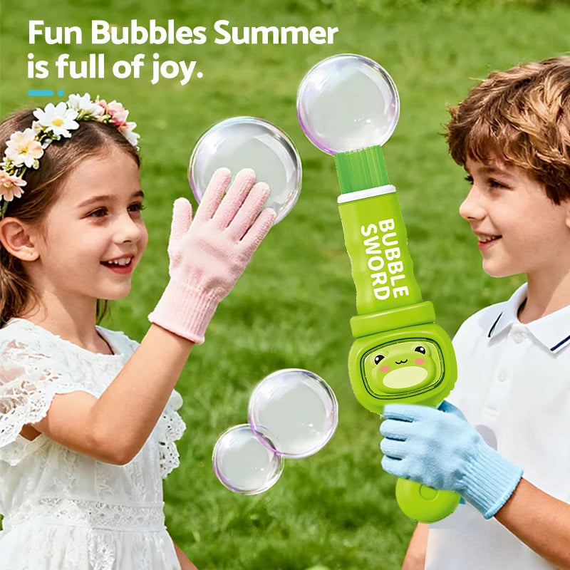 Elastic Bubble Fog Magic Wand Cute Animal Smoke Bubble