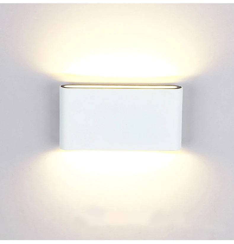 Nordic Wall Light Aluminum IP65 Waterproof Indoor Wall Lamp Up Down Corridor Lights for Home Stairs Bedroom Bedside Lamps by Trenches of Mariana