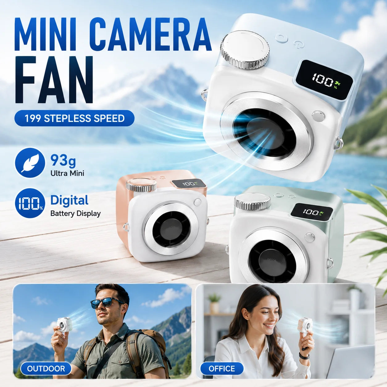 It’s a Fan (shaped like a camera)