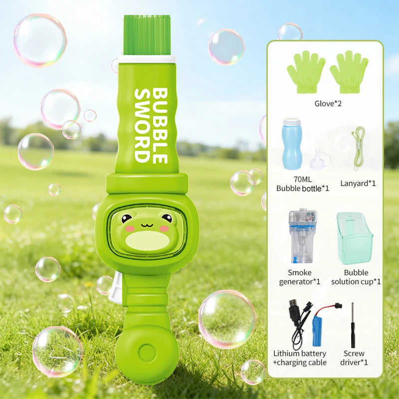 Elastic Bubble Fog Magic Wand Cute Animal Smoke Bubble