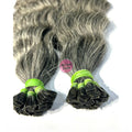 High Quality Arrow Exim AE10032026 Flat Tip 100% Natural Raw Indian Hair Extensions Remy Grade Wavy Texture Strands Machine