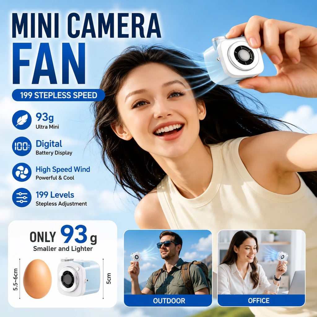 It’s a Fan (shaped like a camera)