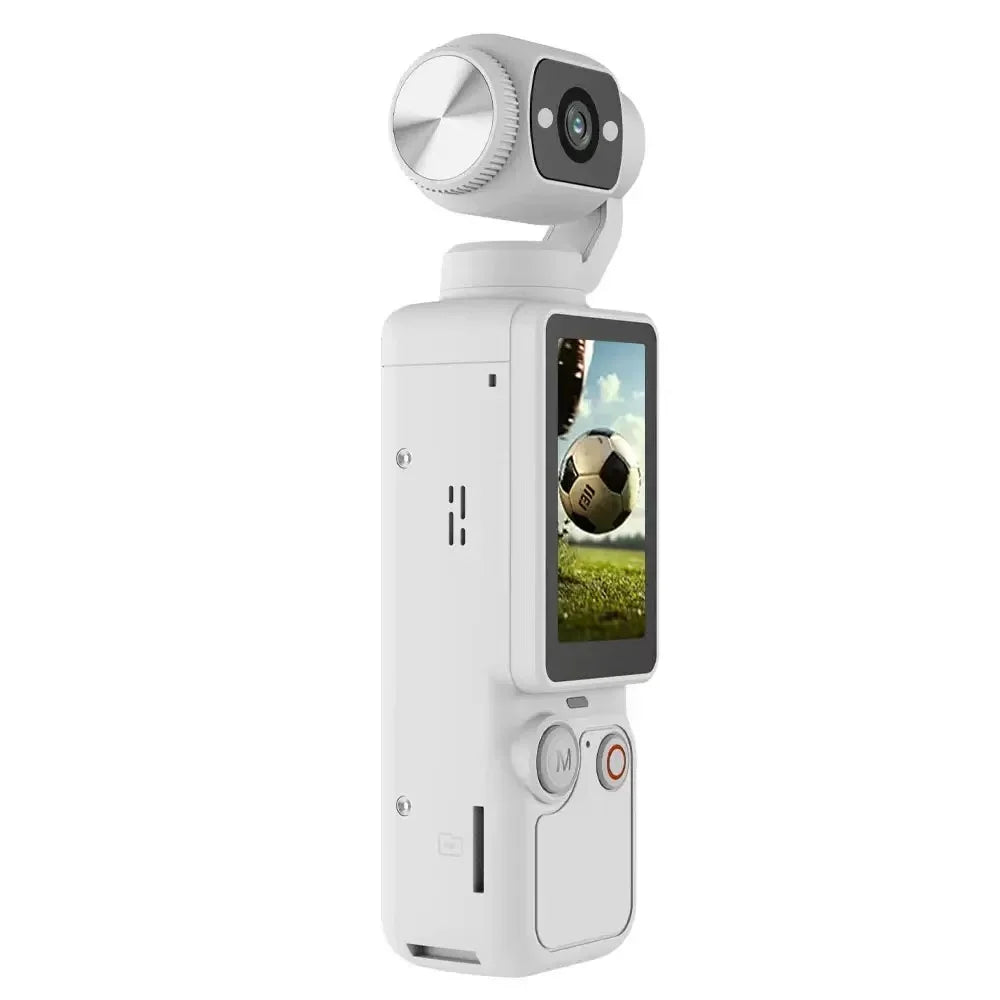Action Camera 4k Handheld Pocket Digital Camcorder 3-axis Gimbal Stabilization IR Night Vision Vlog Videos Camera For Gift