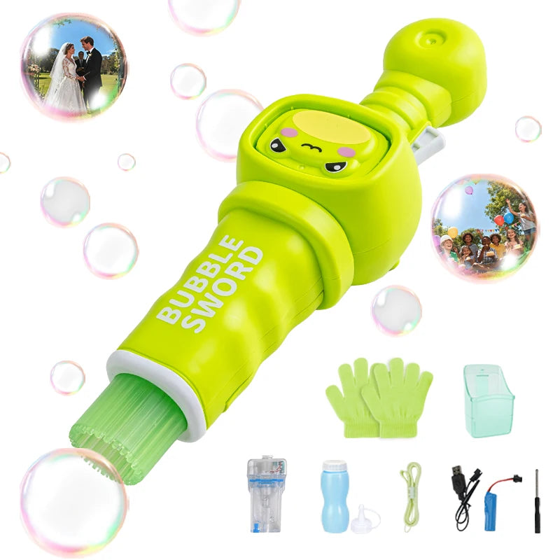 Elastic Bubble Fog Magic Wand Cute Animal Smoke Bubble