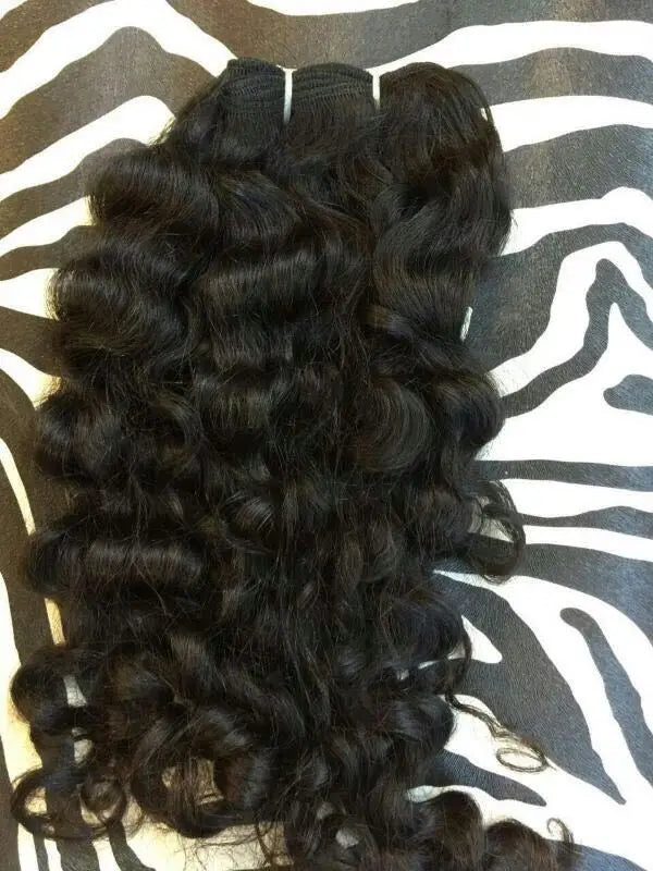 Micro Machine Double Weft Remy Indian Human Hair Extensions Black and Brown Indian Virgin Hair 100g Pack Weave