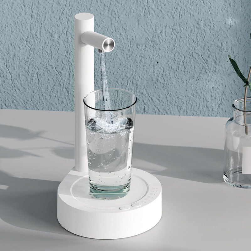 Desk Dispenser Electric Water Gallon Automatic Water Bottle Dispenser Rechargeable Water Dispenser by Trenches of Mariana