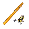 Portable Aluminum Fishing Rod with Reel by Trenches of Mariana