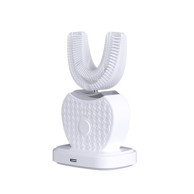 U-Shaped Sonic Electric Toothbrush with Charging Base by Trenches of Mariana
