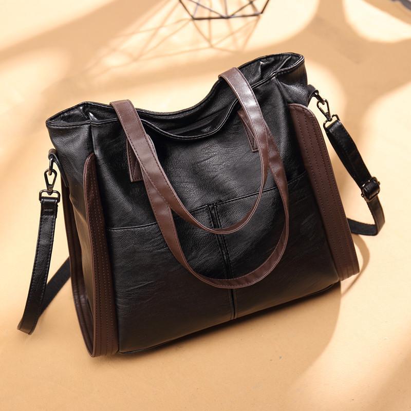 Fashionable Large-Capacity Women's Bag ? New Trendy Casual Handheld, Shouldered, or Crossbody Bag by Trenches of Mariana