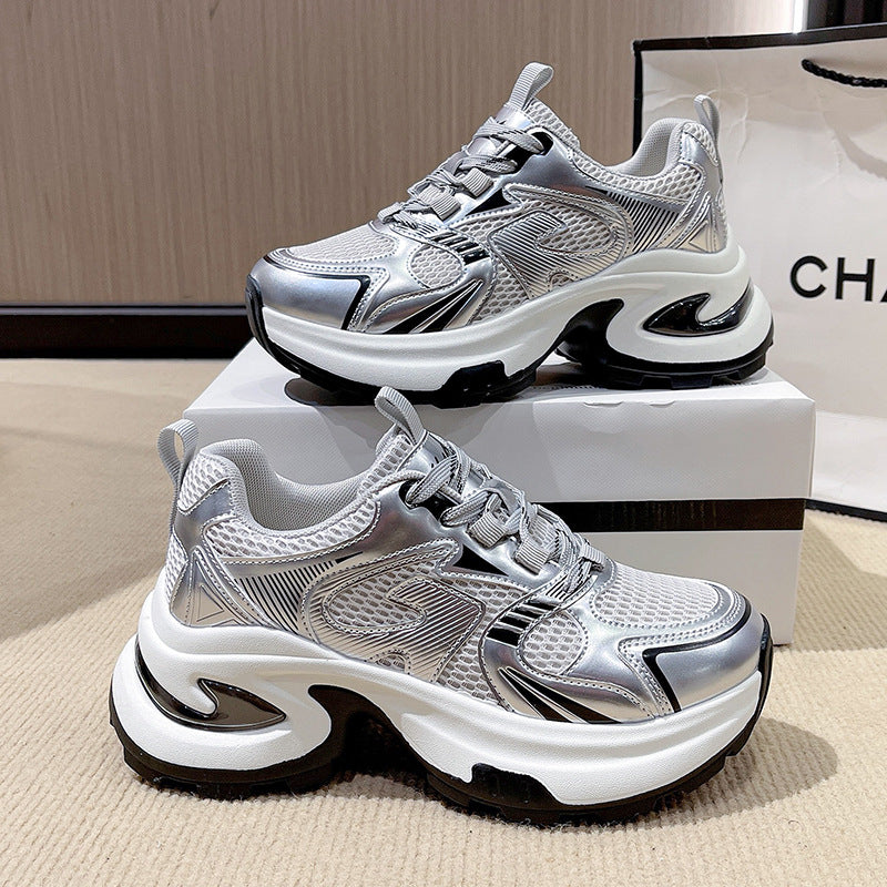 Thick-Soled Breathable Casual Sneakers for Women by Trenches of Mariana