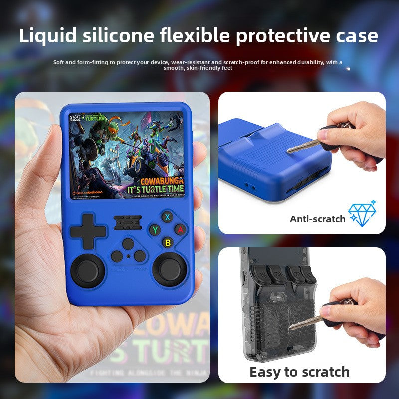 R36S Handheld Console Silicone Protective Case by Trenches of Mariana