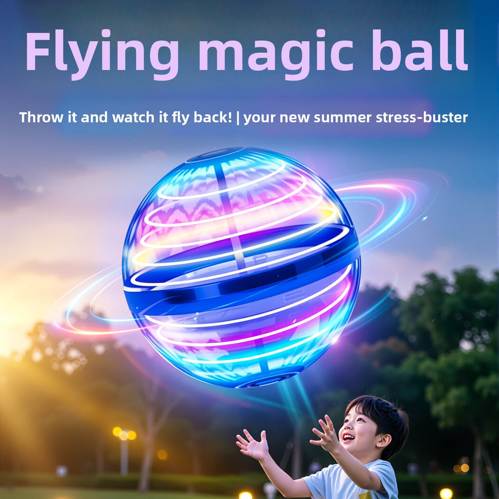 UFO Sensor Levitation Spinning Magic Ball Toy by Trenches of Mariana