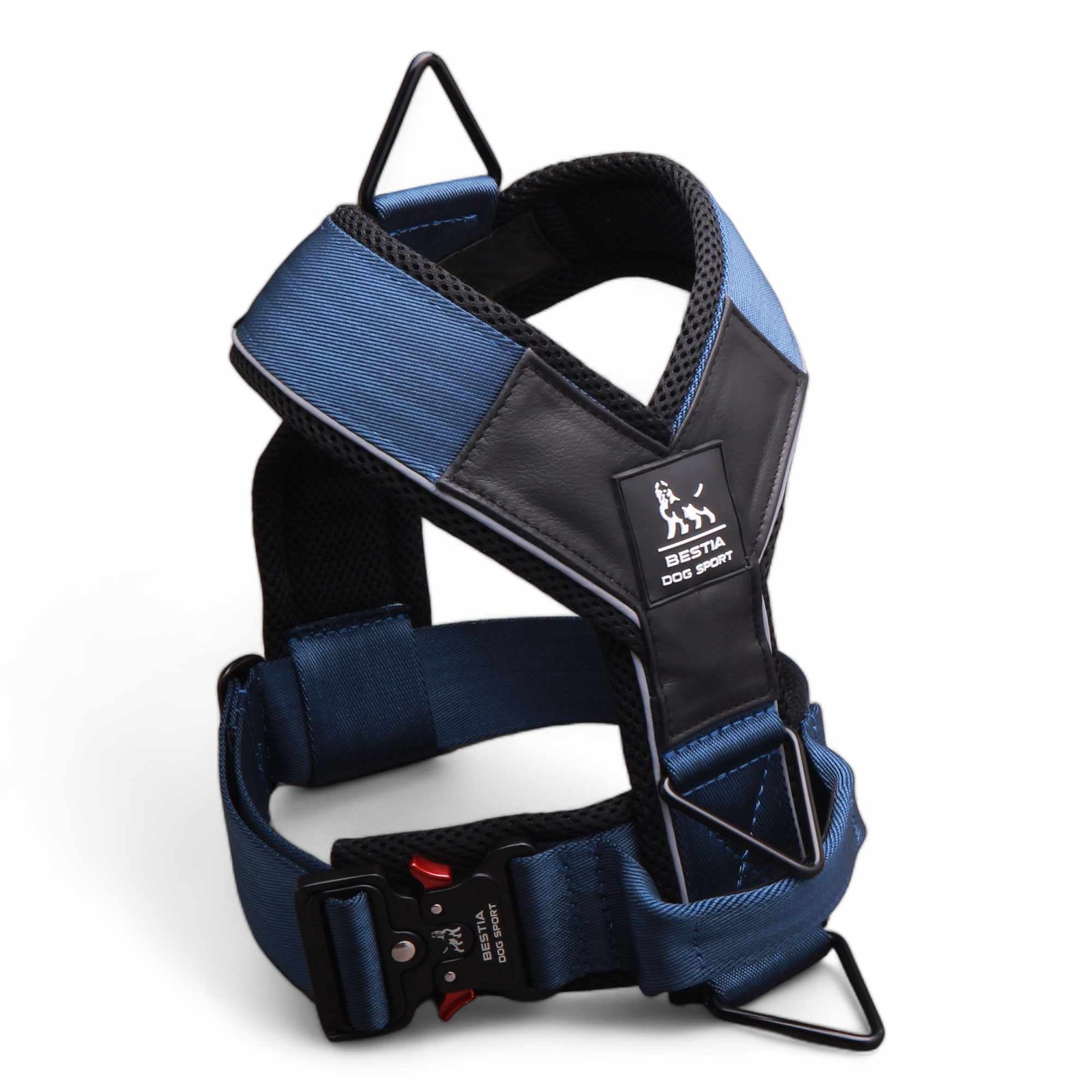 BESTIA DOG SPORT GripPro Heavy Duty Harness - Trenches of Mariana