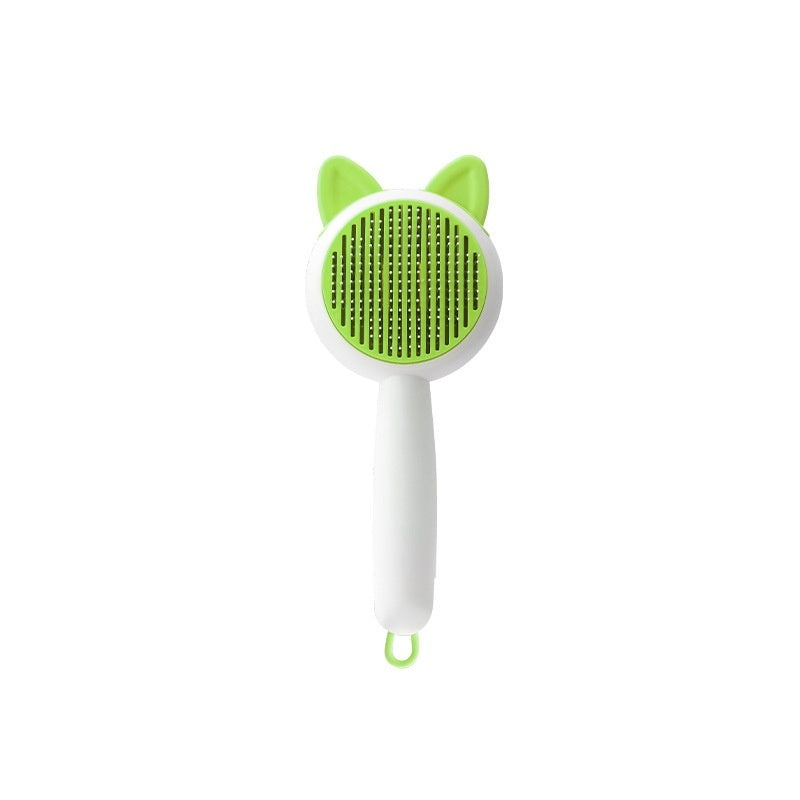 Pet Dog Brush Cat Comb Self Cleaning Pet Hair Remover Brush For Dogs Cats Grooming Tools Pets Dematting Comb Dogs Accessories Pet Products by Trenches of Mariana
