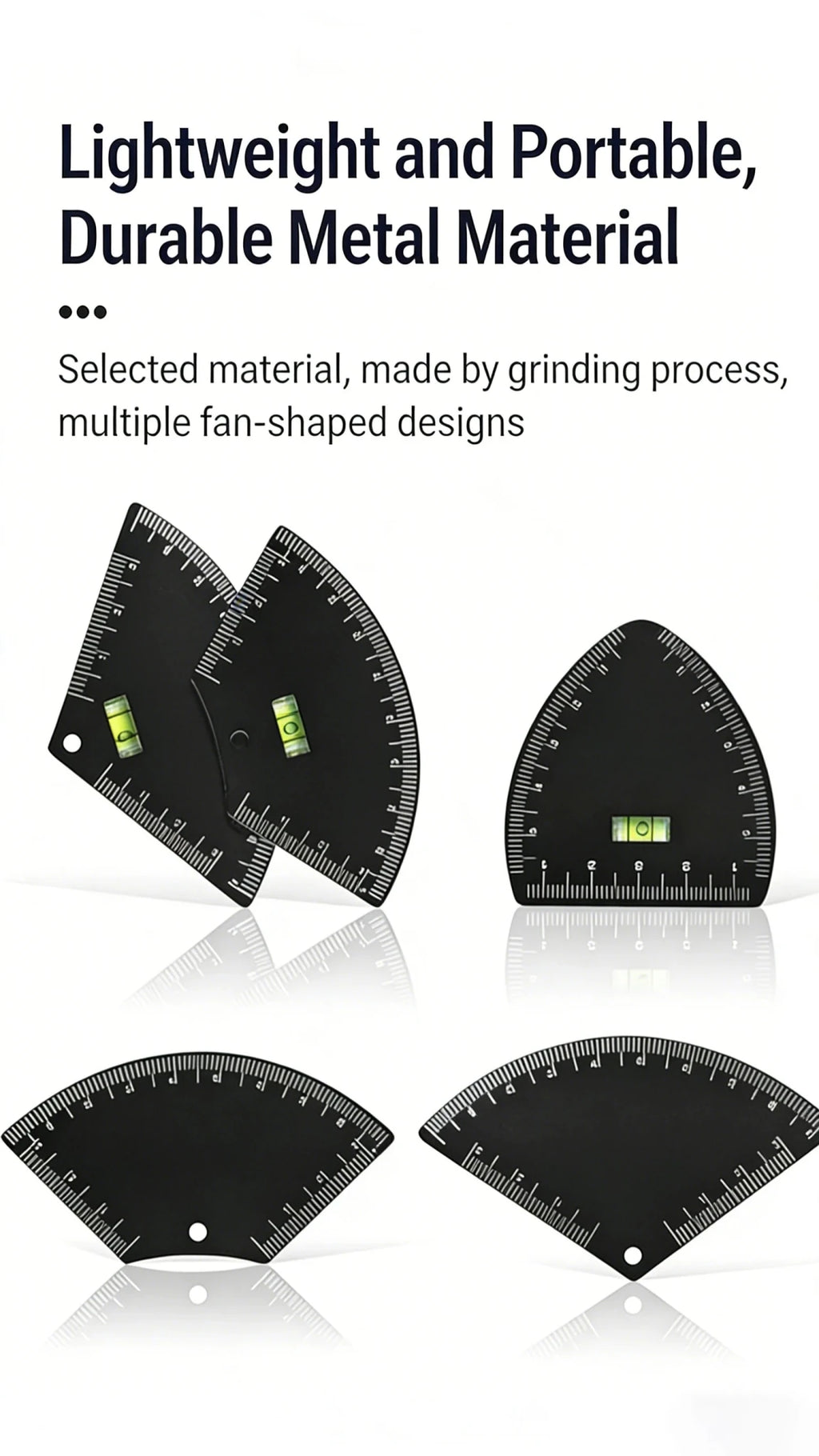 Trenches of Mariana eyebrow shaping ruler with five shapes for microblading, tattoo mapping, and permanent eyebrow design.