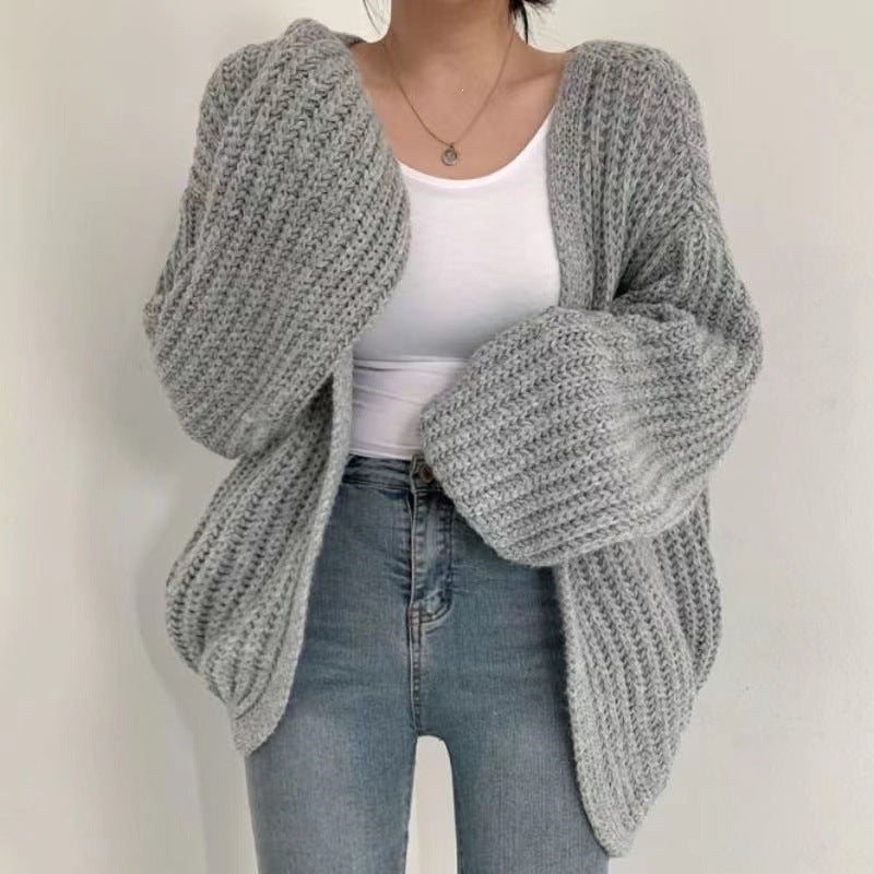 Women's Knitted Cardigan by Trenches of Mariana