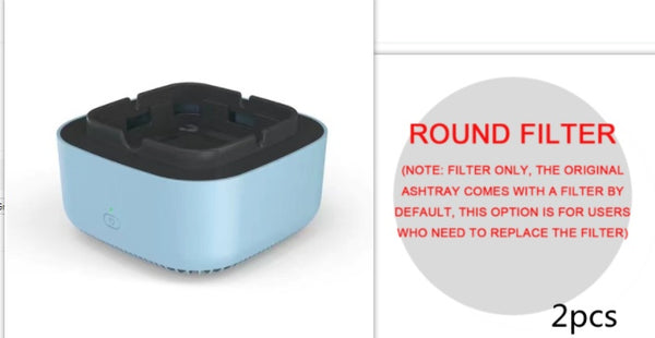 Smoke Removal Air Purification Ashtray Anion Purification Practical Automatic Purifier Ashtray Portable Gadgets For Car Ashtray by Trenches of Mariana