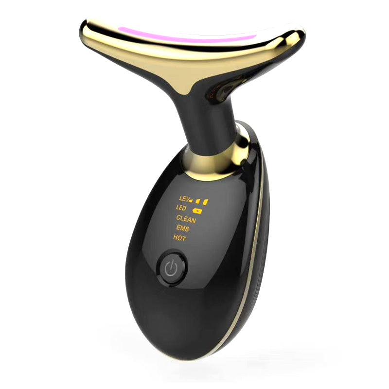 EMS Thermal Neck Lifting And Tighten Massager Electric Microcurrent Wrinkle Remover by Trenches of Mariana