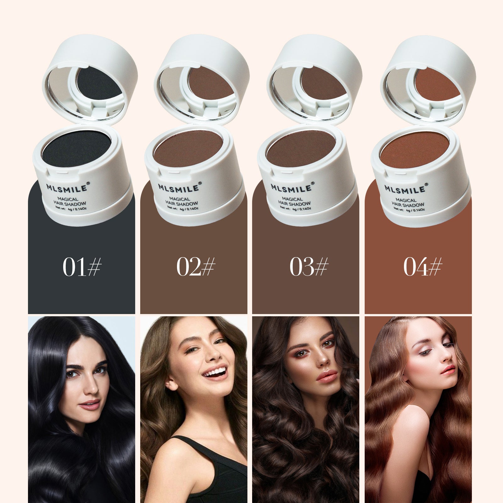 Contouring and shading powder for concealing and filling in hairlines, waterproof and long-lasting eyebrow powder and pomade, multi-functional makeup by Trenches of Mariana