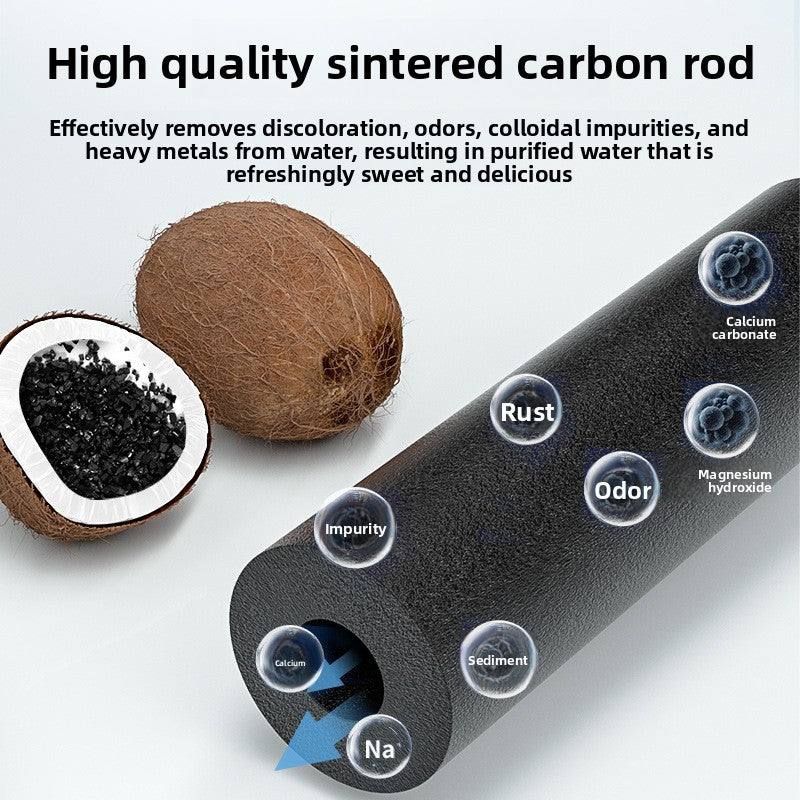 304 Stainless Steel Faucet Water Filter Pre-Filter Descaling Purifier by Trenches of Mariana