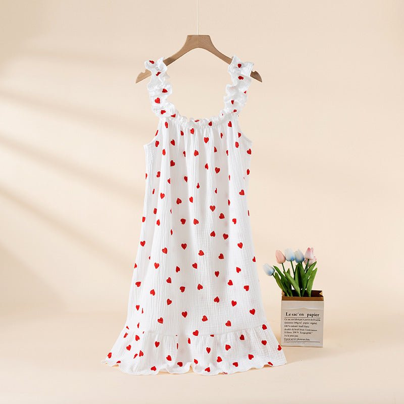 Cute long dress home clothes - Trenches of Mariana