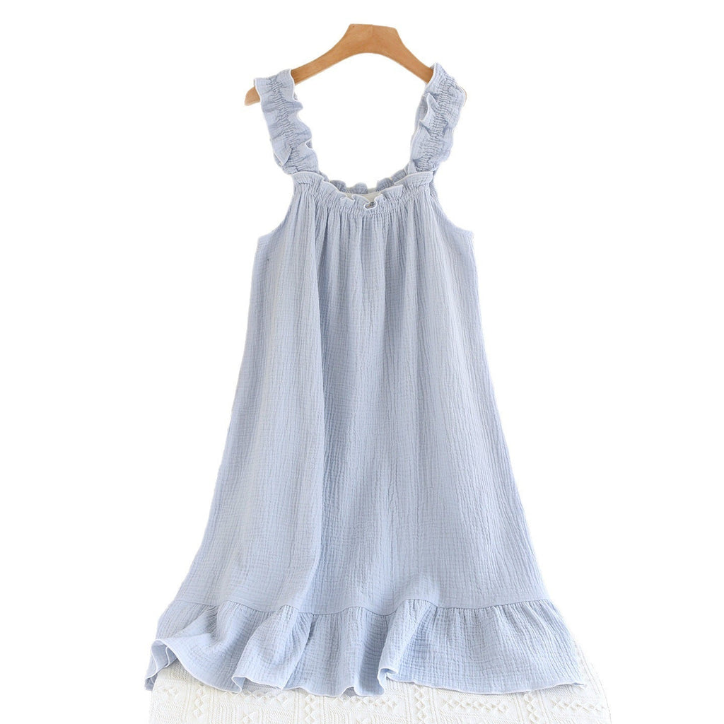 Cute long dress home clothes - Trenches of Mariana