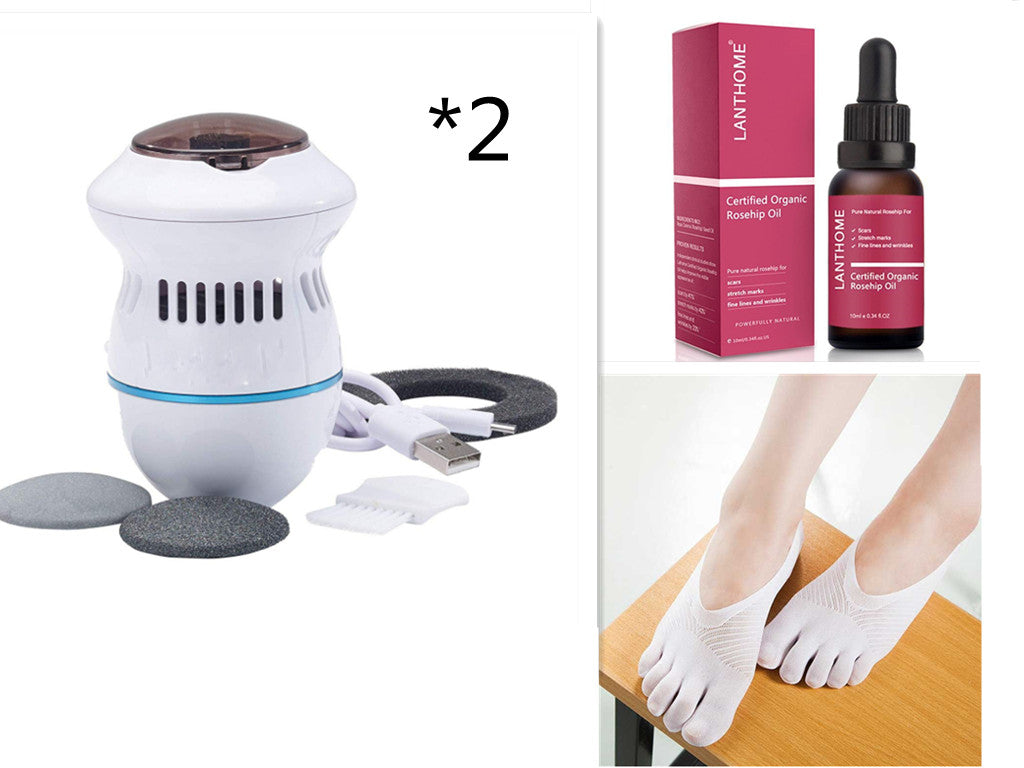 Multifunctional Electric Foot File Grinder Machine Dead Skin Callus Remover by Trenches of Mariana