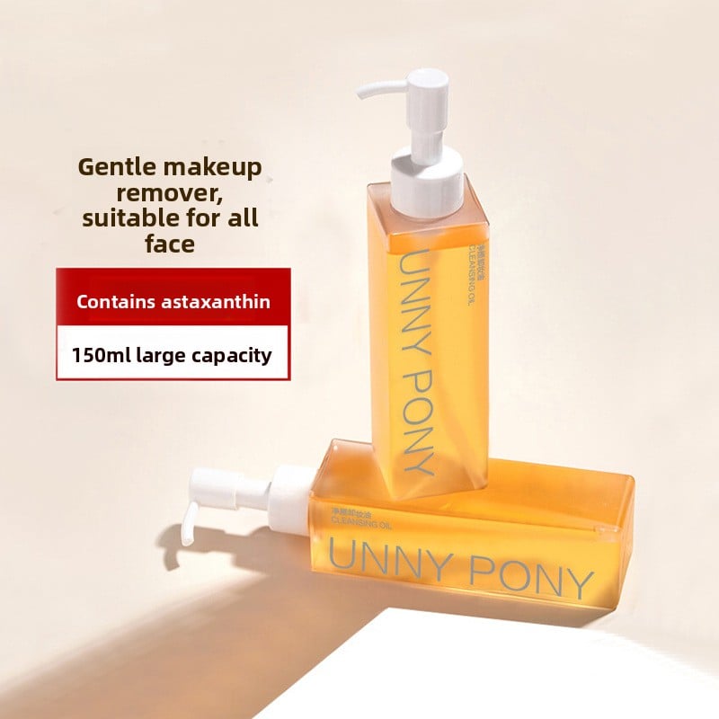 Astaxanthin makeup remover oil for Women, deep cleansing for eyes, lips and face in one by Trenches of Mariana