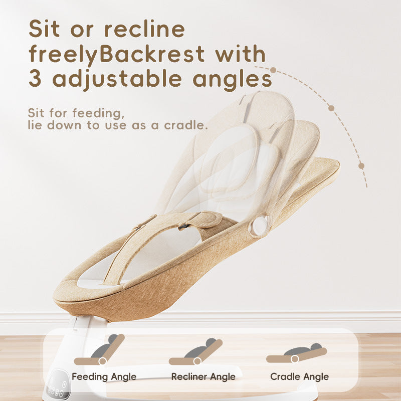Multifunctional Baby Electric Rocking Chair by Trenches of Mariana