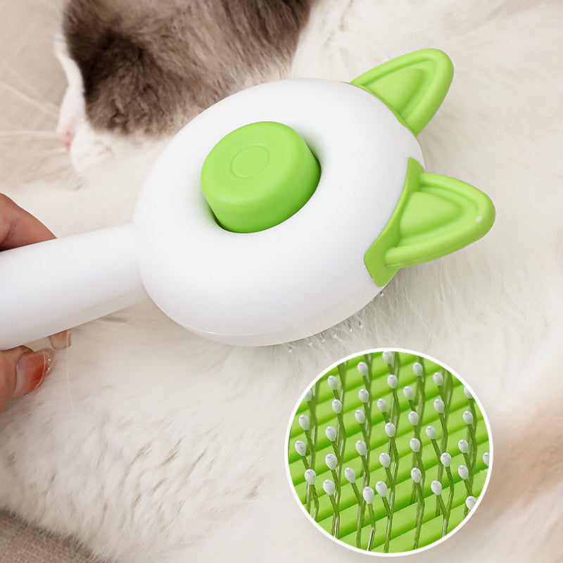 Pet Dog Brush Cat Comb Self Cleaning Pet Hair Remover Brush For Dogs Cats Grooming Tools Pets Dematting Comb Dogs Accessories Pet Products by Trenches of Mariana