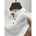 Men's Short Sleeve Ice Silk T-Shirt by Trenches of Mariana