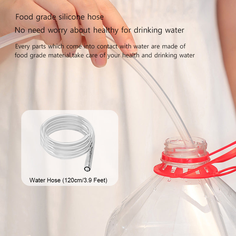 Desk Dispenser Electric Water Gallon Automatic Water Bottle Dispenser Rechargeable Water Dispenser by Trenches of Mariana