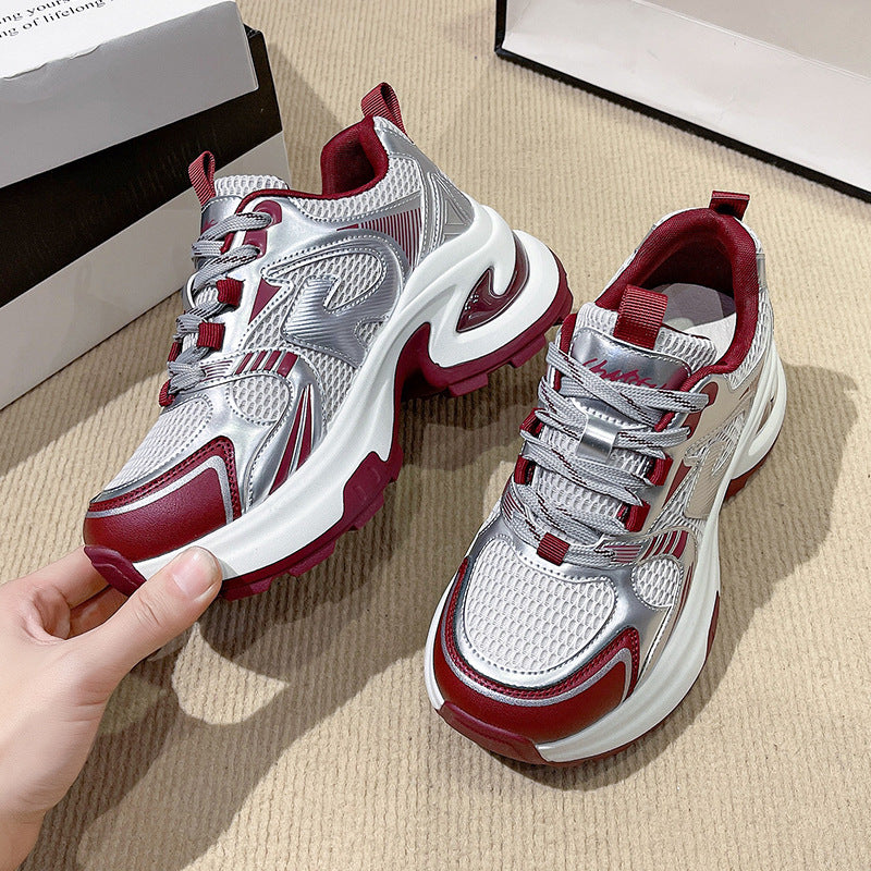 Thick-Soled Breathable Casual Sneakers for Women by Trenches of Mariana