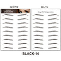 Water-based waterproof eyebrow makeup tattoo sticker by Trenches of Mariana, features long-lasting false eyebrows for grooming and shaping.
