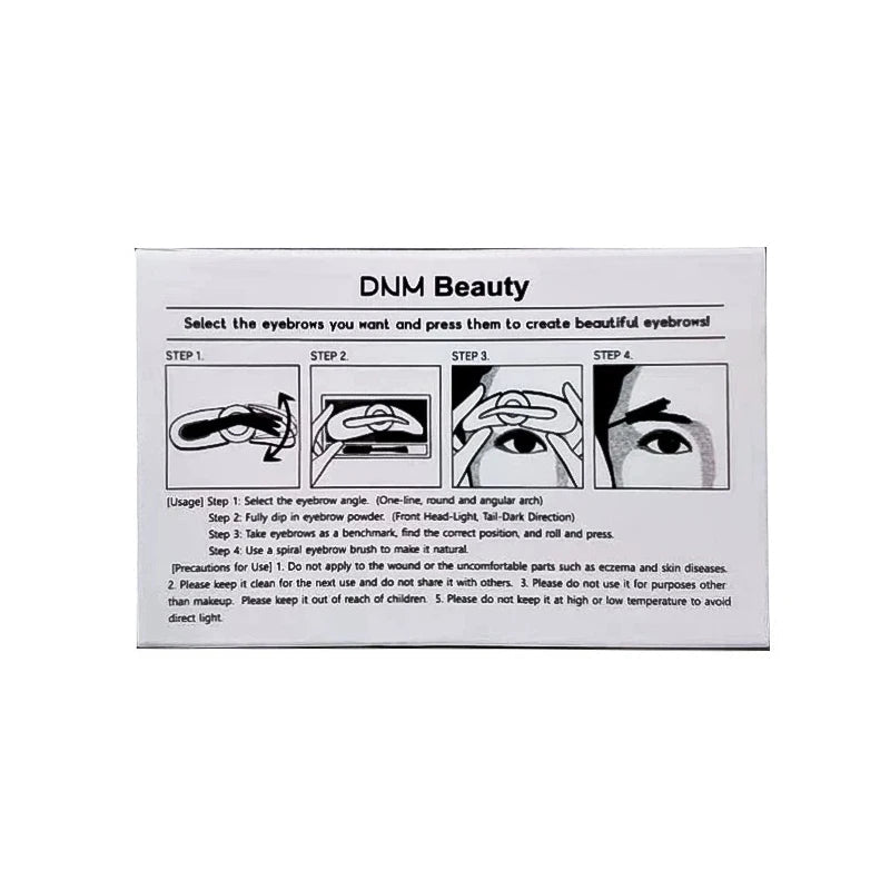 Eyebrow Stamp Stencil - Trenches of Mariana