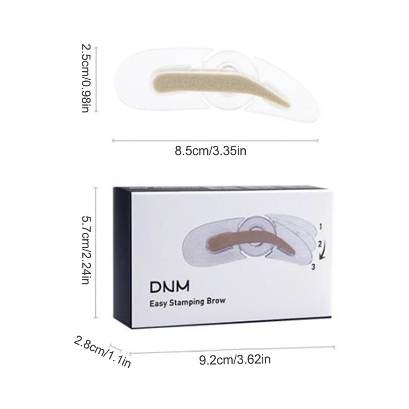 Eyebrow Stamp Stencil - Trenches of Mariana